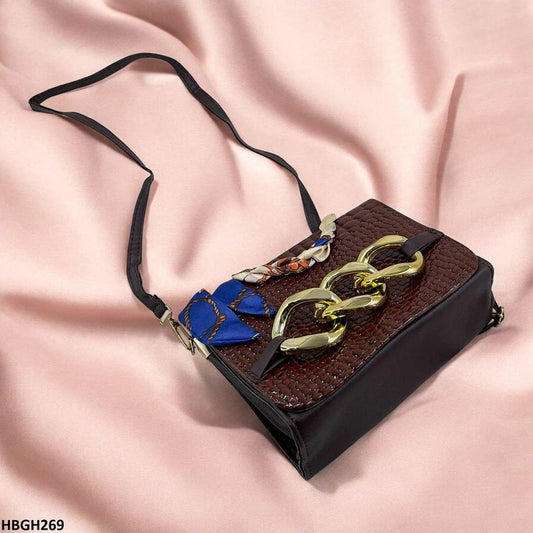 HBGH249-CYG HBGH249 CYG Crocodile Pattern Hand Bag